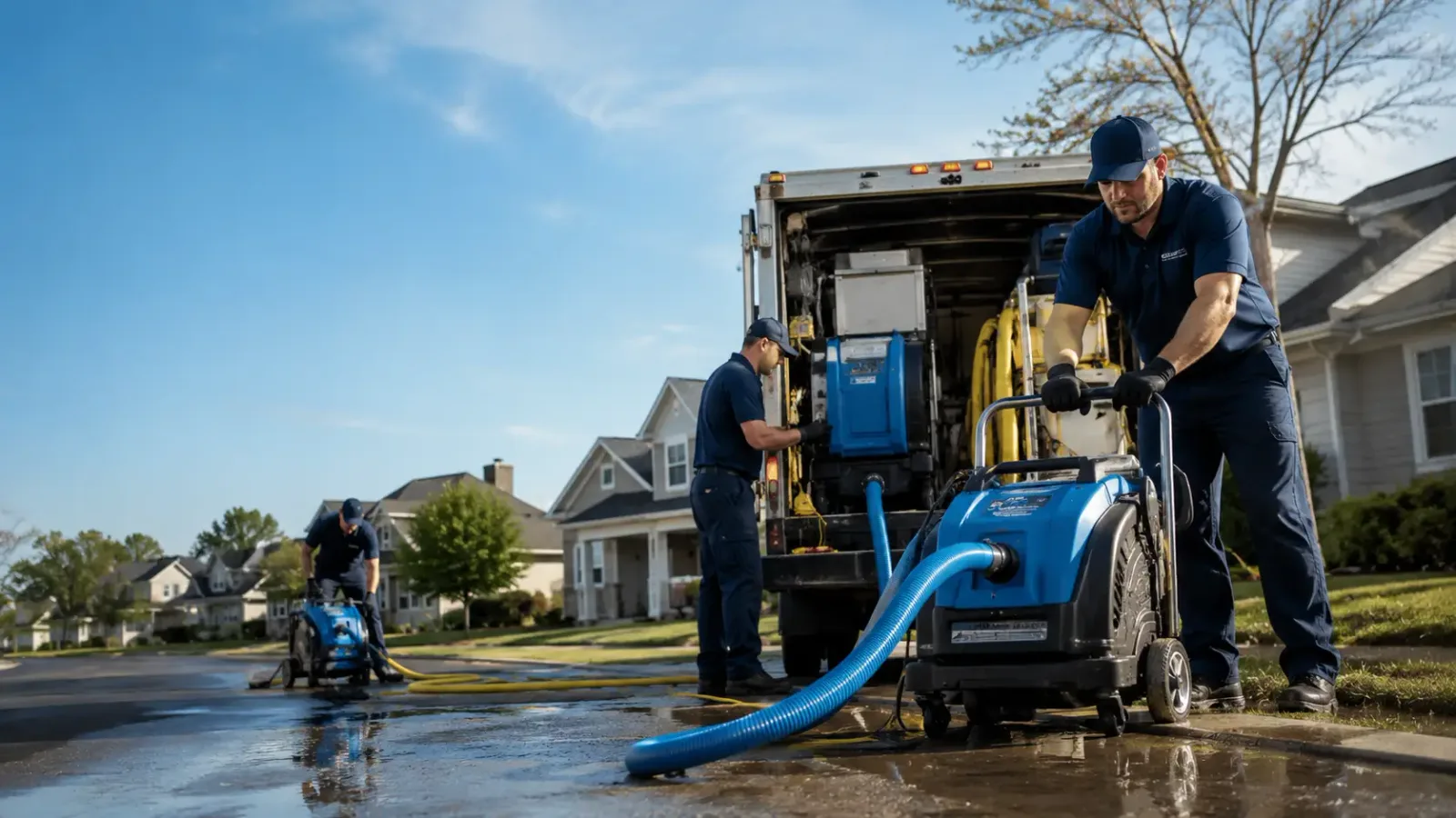 Flood Damage Cleanup in Bergheim, TX